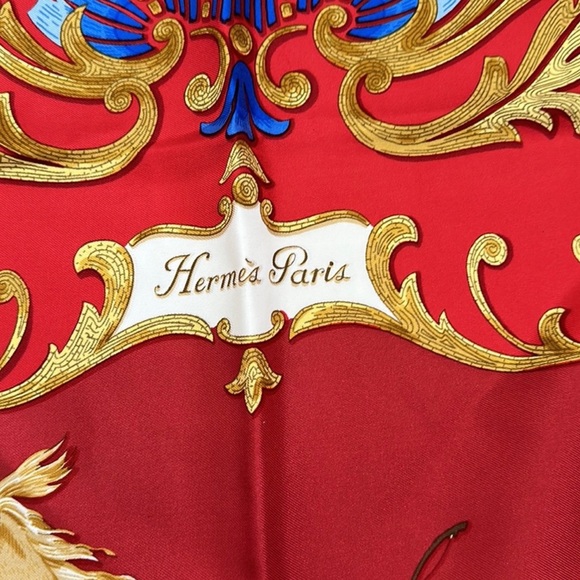 Hermes of Paris Scarf 100% Authentic - Picture 2 of 9